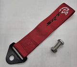 Brand New SRT High Strength Red Tow Towing Strap Hook For Front / REAR BUMPER JDM
