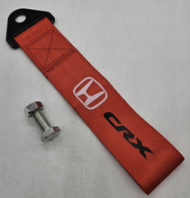 Load image into Gallery viewer, Brand New CRX High Strength Red Tow Towing Strap Hook For Front / REAR BUMPER JDM