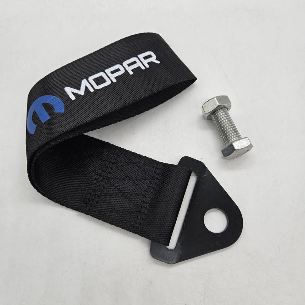Brand New Mopar High Strength Black Tow Towing Strap Hook For Front / REAR BUMPER JDM