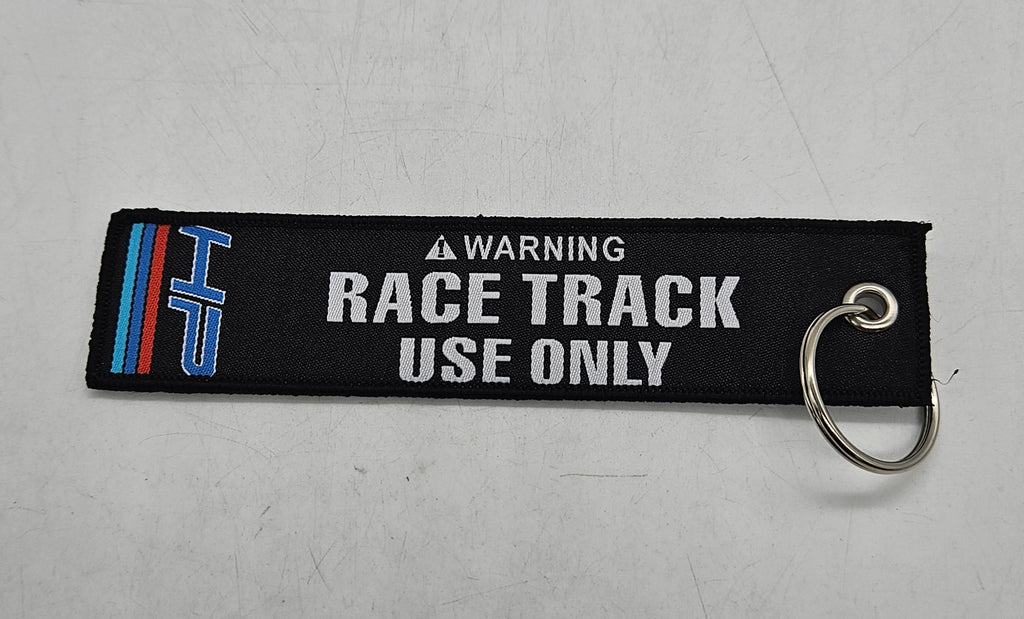 BRAND NEW BMW HP MOTORRAD RACING BLACK DOUBLE SIDE Racing Cell Holders Keychain Universal