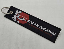 Load image into Gallery viewer, BRAND NEW JDM J&#39;S RACING BLACK DOUBLE SIDE Racing Cell Holders Keychain Universal