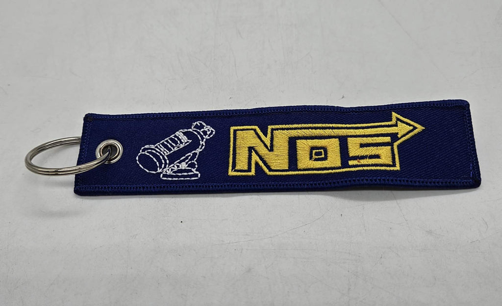 BRAND NEW JDM NOS BLUE DOUBLE SIDE Racing Cell Holders Keychain Universal