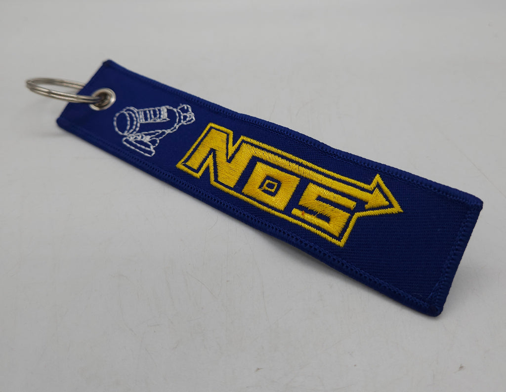 BRAND NEW JDM NOS BLUE DOUBLE SIDE Racing Cell Holders Keychain Universal