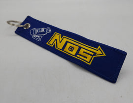 BRAND NEW JDM NOS BLUE DOUBLE SIDE Racing Cell Holders Keychain Universal