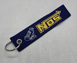 BRAND NEW JDM NOS BLUE DOUBLE SIDE Racing Cell Holders Keychain Universal