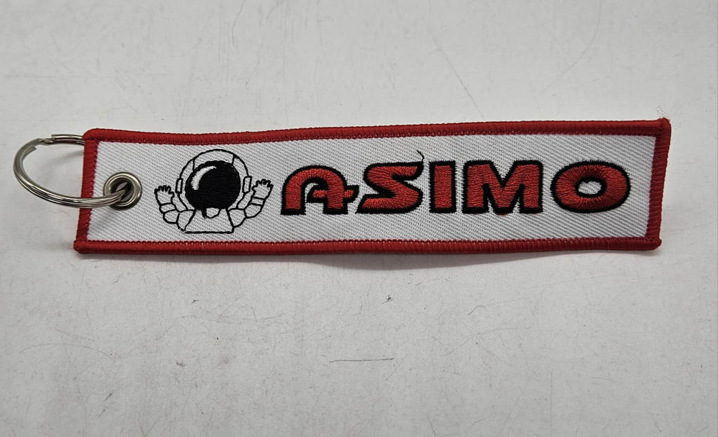 BRAND NEW ASIMO WHITE DOUBLE SIDE Racing Cell Holders Keychain Universal