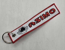 Load image into Gallery viewer, BRAND NEW ASIMO WHITE DOUBLE SIDE Racing Cell Holders Keychain Universal