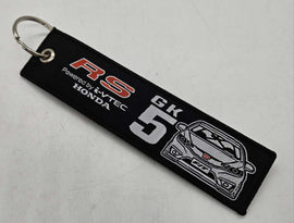 BRAND NEW JDM HONDA FIT GK5 BLACK DOUBLE SIDE Racing Cell Holders Keychain Universal