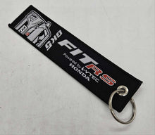 Load image into Gallery viewer, BRAND NEW JDM HONDA FIT GK5 BLACK DOUBLE SIDE Racing Cell Holders Keychain Universal