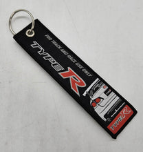 Load image into Gallery viewer, BRAND NEW JDM HONDA TYPE R BLACK DOUBLE SIDE Racing Cell Holders Keychain Universal