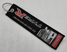 Load image into Gallery viewer, BRAND NEW JDM HONDA TYPE R BLACK DOUBLE SIDE Racing Cell Holders Keychain Universal