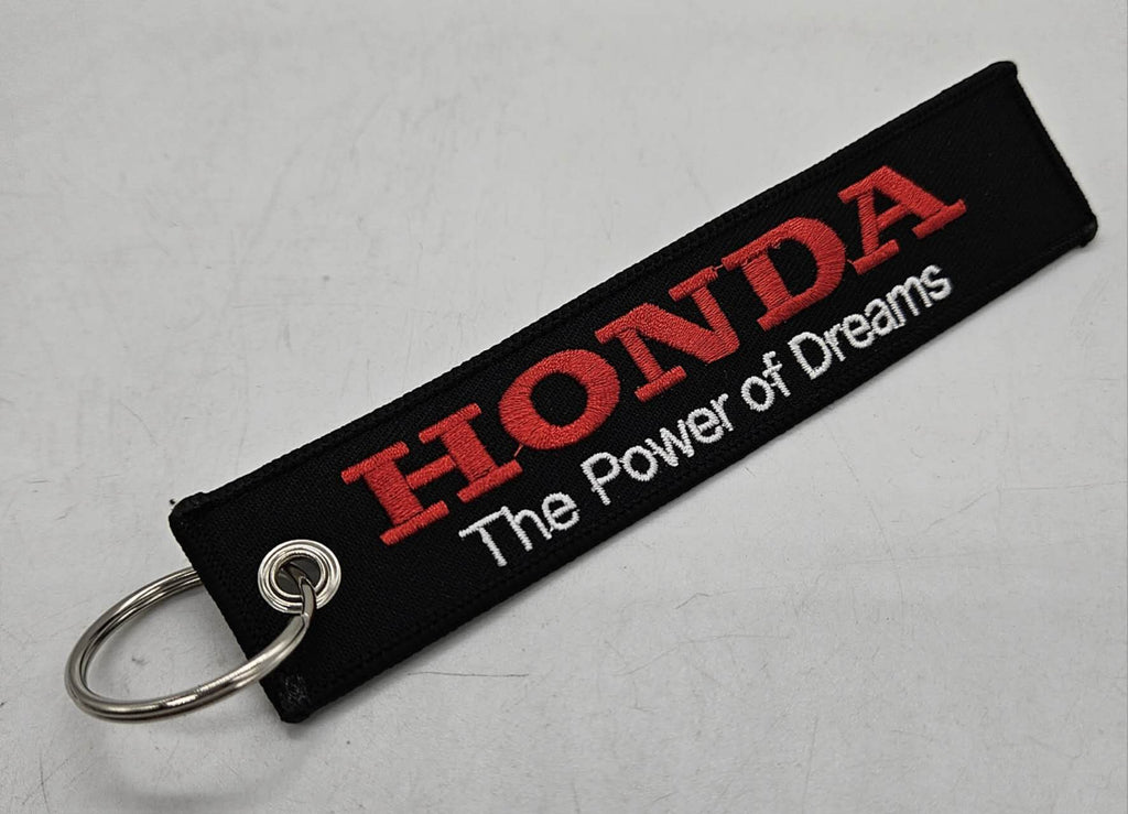 BRAND NEW JDM HONDA TYPE R BLACK DOUBLE SIDE Racing Cell Holders Keychain Universal