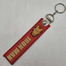 Load image into Gallery viewer, BRAND NEW IRON MAN DOUBLE SIDE Racing Cell Holders Keychain Universal
