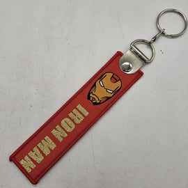 BRAND NEW IRON MAN DOUBLE SIDE Racing Cell Holders Keychain Universal