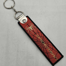 Load image into Gallery viewer, BRAND NEW SPIDERMAN DOUBLE SIDE Racing Cell Holders Keychain Universal
