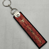 BRAND NEW SPIDERMAN DOUBLE SIDE Racing Cell Holders Keychain Universal