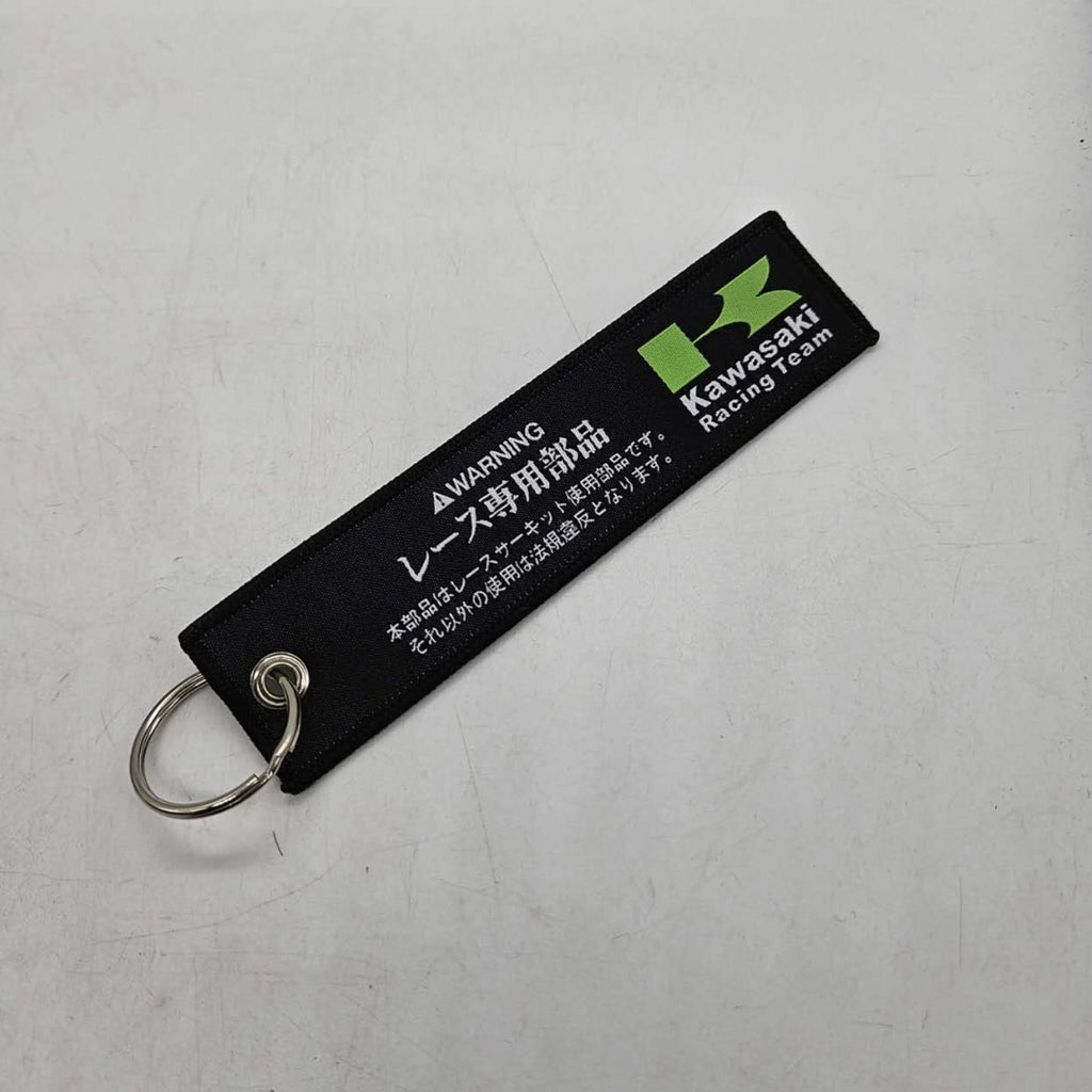 BRAND NEW NINJA KAWASAKI DOUBLE SIDE Racing Cell Holders Keychain Universal