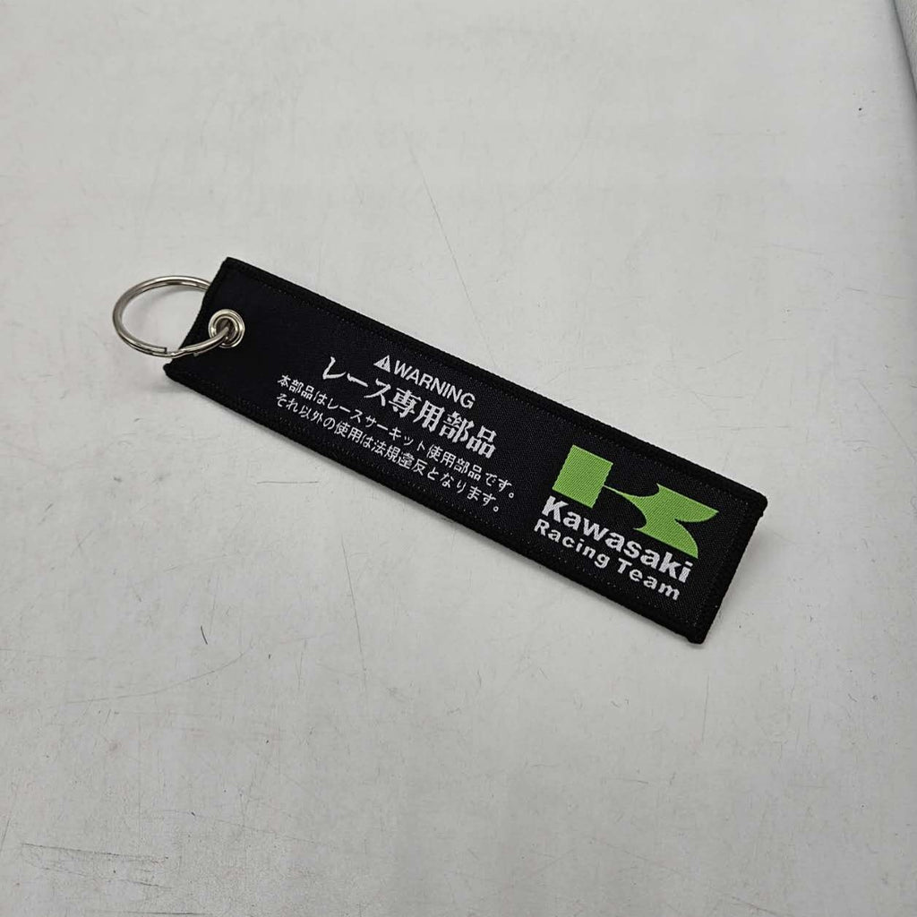 BRAND NEW NINJA KAWASAKI DOUBLE SIDE Racing Cell Holders Keychain Universal