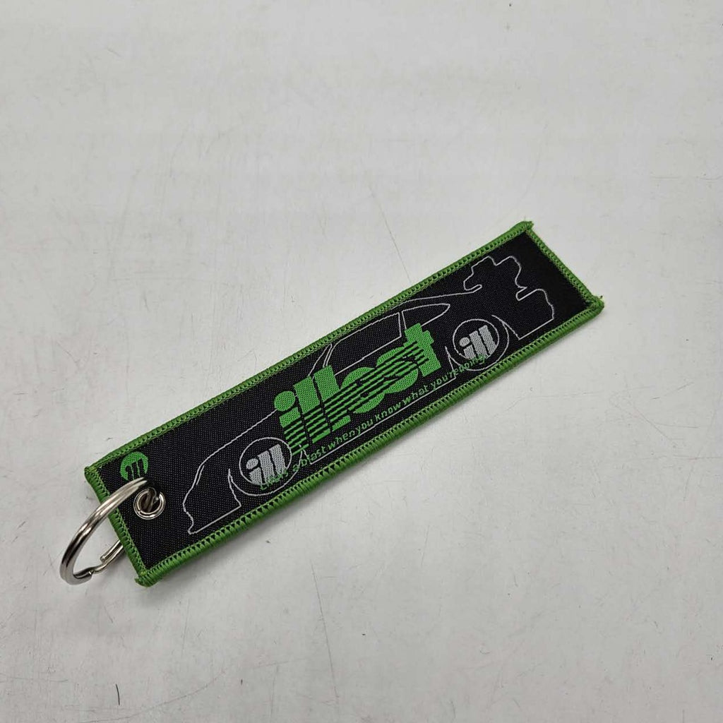 BRAND NEW JDM ILLEST BRIDE DOUBLE SIDE Racing Cell Holders Keychain Universal