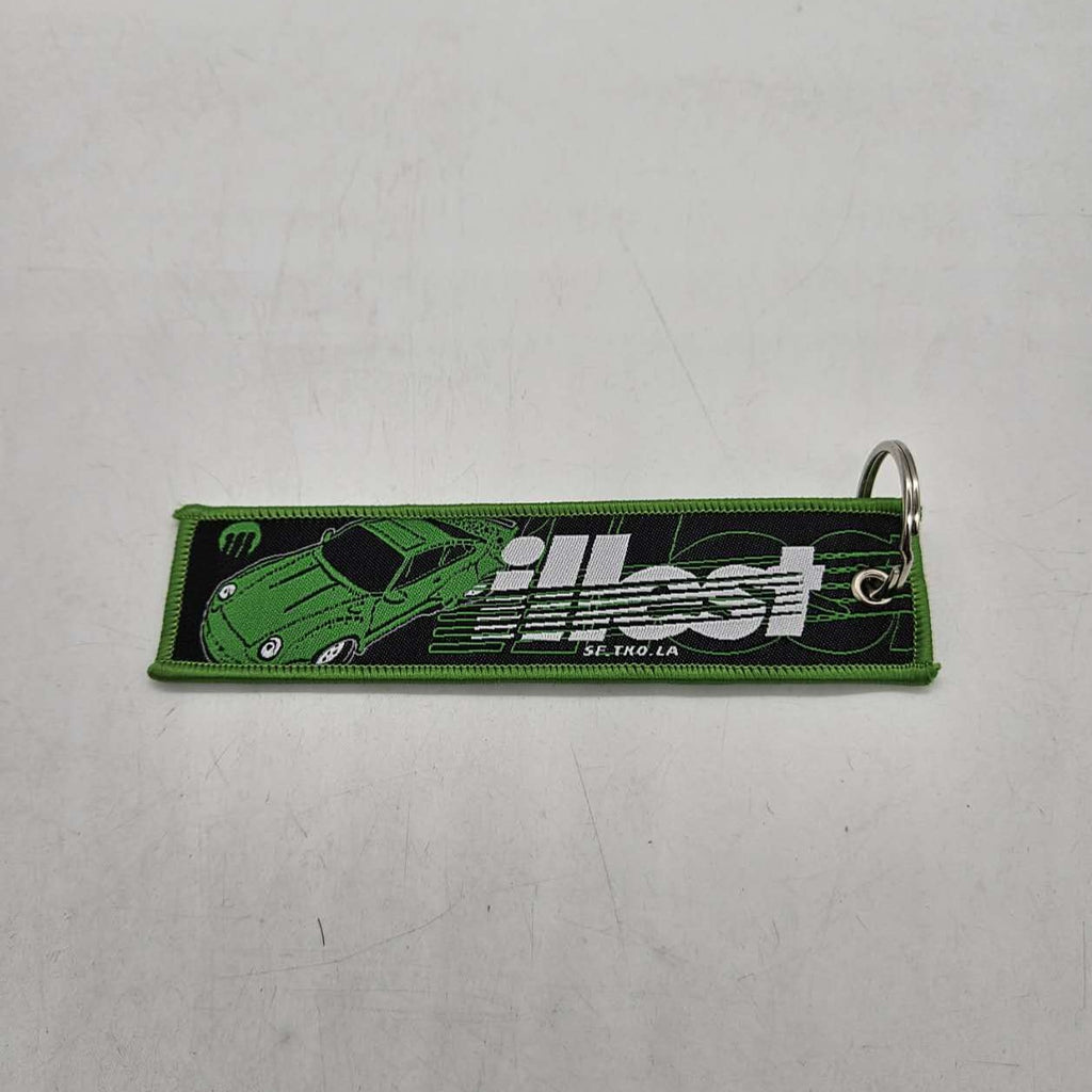 BRAND NEW JDM ILLEST BRIDE DOUBLE SIDE Racing Cell Holders Keychain Universal