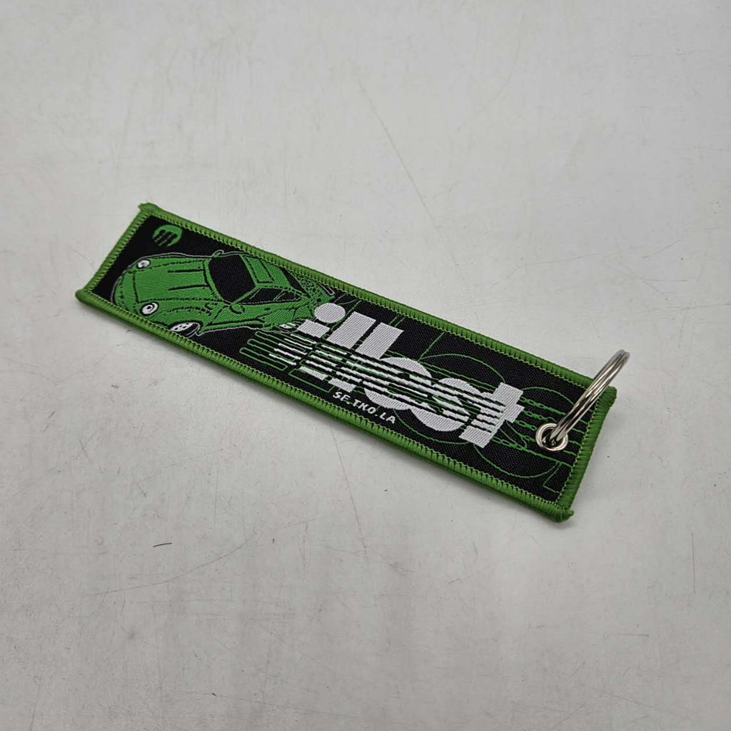 BRAND NEW JDM ILLEST BRIDE DOUBLE SIDE Racing Cell Holders Keychain Universal