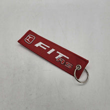 Load image into Gallery viewer, BRAND NEW JDM HONDA FIT RS DOUBLE SIDE Racing Cell Holders Keychain Universal