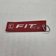 Load image into Gallery viewer, BRAND NEW JDM HONDA FIT RS DOUBLE SIDE Racing Cell Holders Keychain Universal