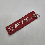 BRAND NEW JDM HONDA FIT RS DOUBLE SIDE Racing Cell Holders Keychain Universal