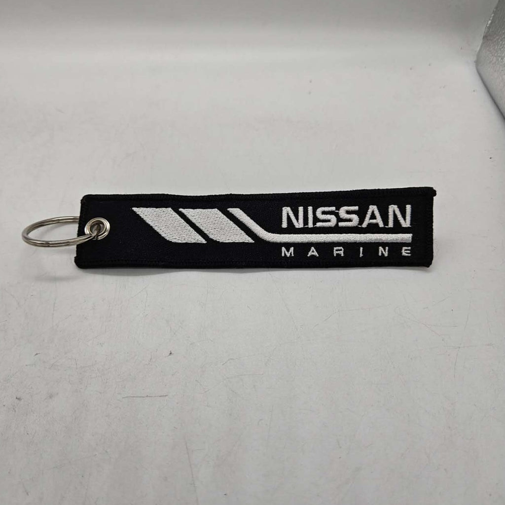 BRAND NEW JDM NISSAN BLACK DOUBLE SIDE Racing Cell Holders Keychain Universal