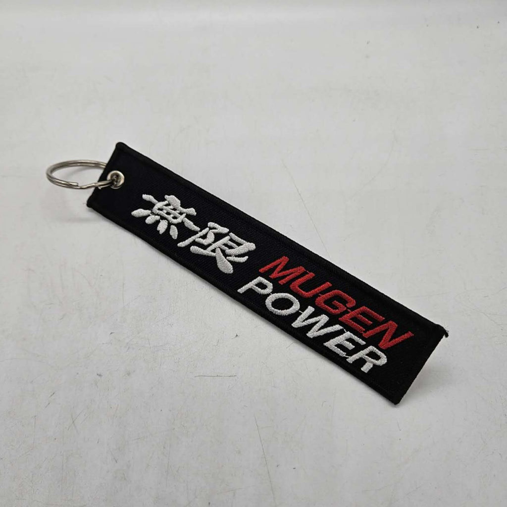 BRAND NEW JDM MUGEN POWER DOUBLE SIDE Racing Cell Holders Keychain Universal