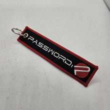 Load image into Gallery viewer, BRAND NEW JDM PASSWORD JDM BLACK DOUBLE SIDE Racing Cell Holders Keychain Universal