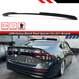 BRAND NEW 2023-2025 11TH GEN HONDA ACCORD M STYLE GLOSSY BLACK REAR WINDOW ROOF SPOILER