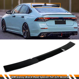 BRAND NEW 2023-2025 11TH GEN HONDA ACCORD M STYLE GLOSSY BLACK REAR WINDOW ROOF SPOILER