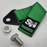 Brand New TAKATA SH High Strength Green Tow Towing Strap Hook For Front / REAR BUMPER JDM