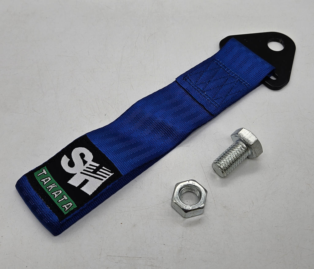 Brand New TAKATA SH High Strength Blue Tow Towing Strap Hook For Front / REAR BUMPER JDM