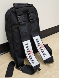 Brand New JDM BRIDE Racing Black Harness Detachable Quick Release & Adjustable Shoulder Strap Backpack