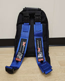 Brand New JDM TYPE R Racing Blue Harness Detachable Quick Release & Adjustable Shoulder Strap Backpack