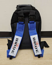 Load image into Gallery viewer, Brand New JDM BRIDE Racing Blue Harness Detachable Quick Release &amp; Adjustable Shoulder Strap Backpack