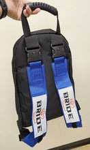 Load image into Gallery viewer, Brand New JDM BRIDE Racing Blue Harness Detachable Quick Release &amp; Adjustable Shoulder Strap Backpack