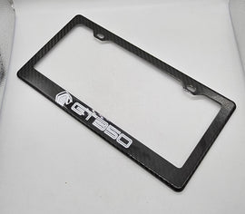 Brand New 1PCS COBRA GT350 100% Real Carbon Fiber License Plate Frame Tag Cover Original 3K With Free Caps