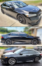 Load image into Gallery viewer, Brand New 2022-2024 Honda Civic Yofer Gloss Black Side Skirt Extension