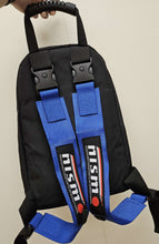 Load image into Gallery viewer, Brand New JDM Nismo Racing Blue Harness Detachable Quick Release &amp; Adjustable Shoulder Strap Backpack