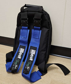 Brand New JDM ILLEST BRIDE Racing Blue Harness Detachable Quick Release & Adjustable Shoulder Strap Backpack