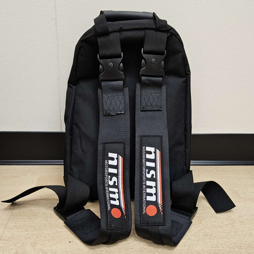 Brand New JDM Nismo Racing Black Harness Detachable Quick Release & Adjustable Shoulder Strap Backpack