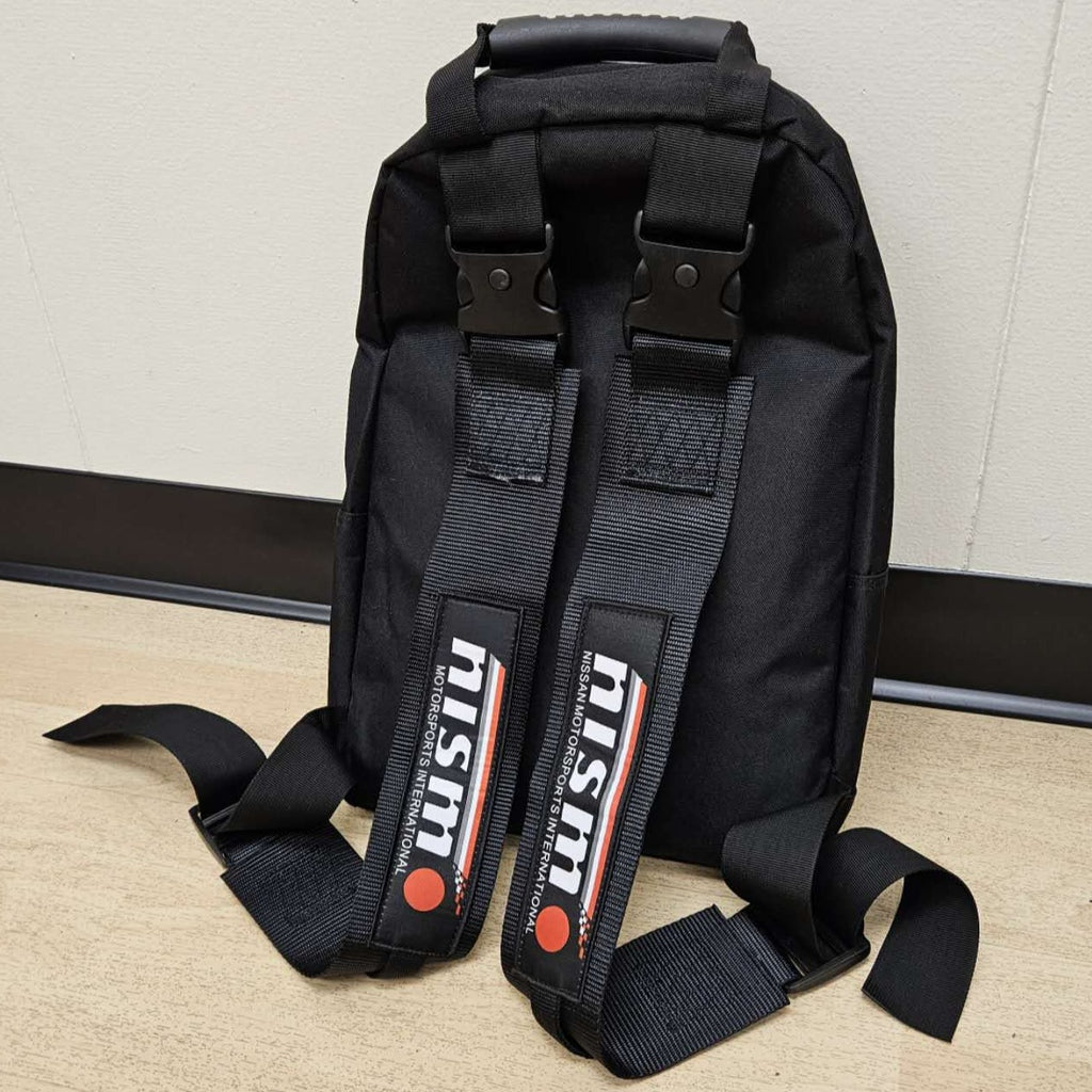 Brand New JDM Nismo Racing Black Harness Detachable Quick Release & Adjustable Shoulder Strap Backpack