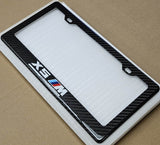 Brand New 1PCS BMW X5 M COMPETITION 100% Real Carbon Fiber License Plate Frame Tag Cover Original 3K With Free Caps