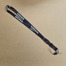 Load image into Gallery viewer, BRAND NEW VOLVO Car Keychain Tag Rings Keychain JDM Drift Lanyard Black