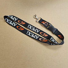Load image into Gallery viewer, BRAND NEW APEXI Car Keychain Tag Rings Keychain JDM Drift Lanyard Black