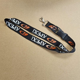 BRAND NEW APEXI Car Keychain Tag Rings Keychain JDM Drift Lanyard Black