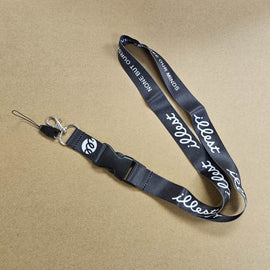 BRAND NEW ILLEST Car Keychain Tag Rings Keychain JDM Drift Lanyard Black